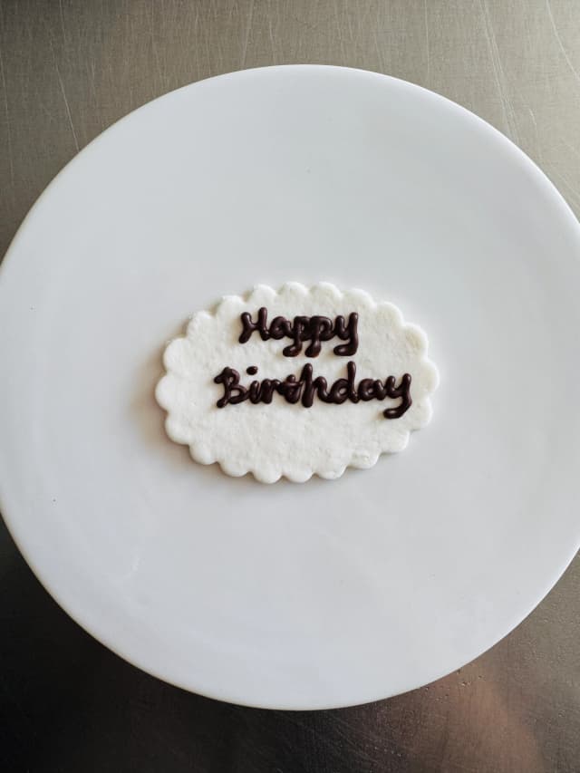 Edible Fondant Message Plaque