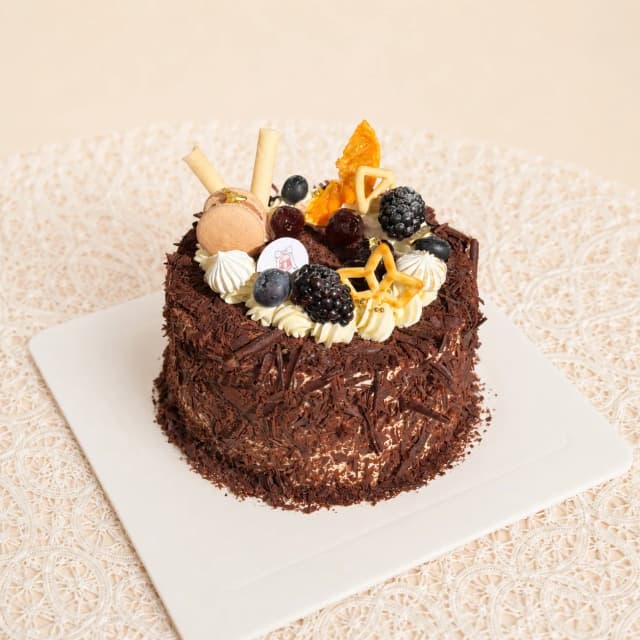 Black Forest Chiffon