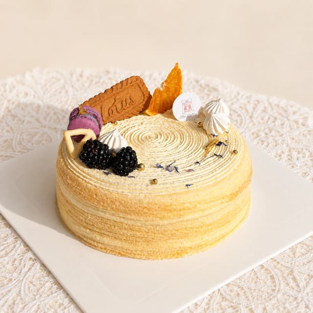 Durian Mille Crêpe Cake