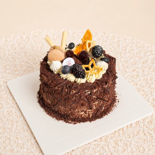 Black Forest Chiffon