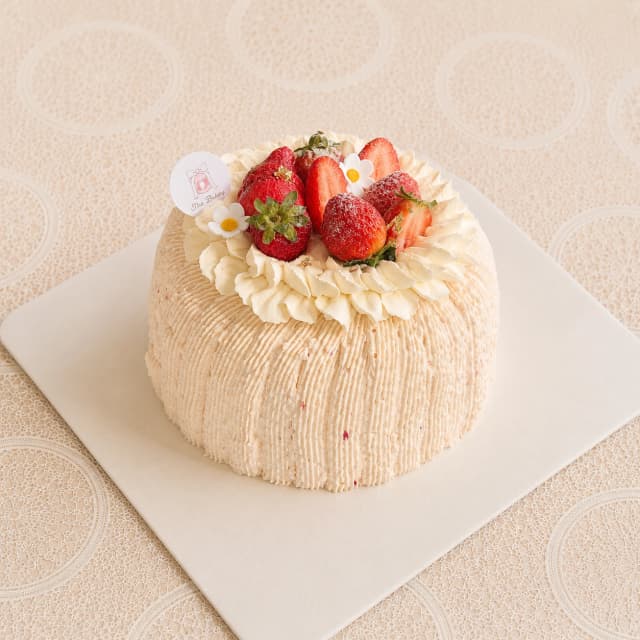 Strawberry Chiffon Cake